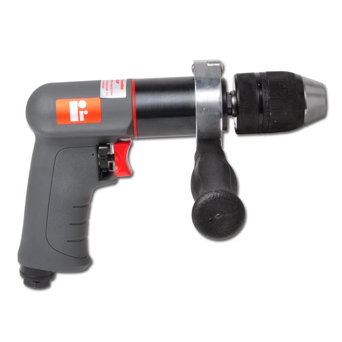 Druckluft-Bohrmaschine "RR-13DP" - 800 U/min - 0,35 KW - Links/rechts - Red Roos 3 Druckluft-Bohrmaschine "RR-13DP" - 800 U/min - 0,35 KW - Links/rechts - Red Roos