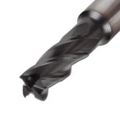 Schaftfräser HSS Co8 TiAIN - Für Stahl Und Guss - DIN 844-K - Typ N - Mit Zentru