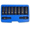 Kraft-Steckschlüssel-Einsätze - 1/2" - Tief - 10 Bis 24 Mm - 10 Teilig -Outlet ESSKA Store 02 196