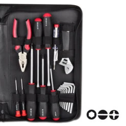 Werkzeugsortiment - 23-teilig - TÜV/GS - In Stoffmappe