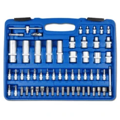 Steckschlüsselsatz 1/4" U. 1/2" - 108-teilig - Chrom-Vanadium-Stahl