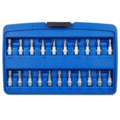 Steckschlüsselsatz 1/4" - 46-teilig - Aus Chrom-Vanadium-Stahl