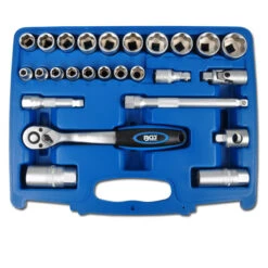 Steckschlüsselsatz 3/8" - 27-teilig - "Super Lock" / Wellenprofil