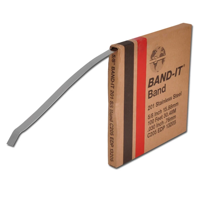Band-It-201 Schellenband - Edelstahl 1.4371 - Breite 6,4 Bis 19,1 Mm - 30,5 M 3 Band-It-201 Schellenband - Edelstahl 1.4371 - Breite 6,4 Bis 19,1 Mm - 30,5 M