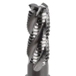 Schruppfräser HSS Co10 - Für Stahl, Inox, Guss - DIN 844-K - Typ HR - Mit Zentru