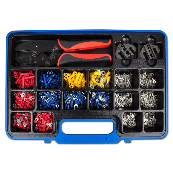 Crimpzangensatz Mit 1000 Kabelschuhen 3 Crimpzangensatz Mit 1000 Kabelschuhen