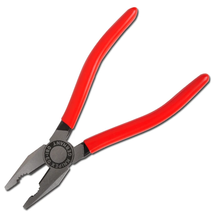 Kombizange Tauchkunststoffgriffen Poliert 3 Kombizange Tauchkunststoffgriffen Poliert