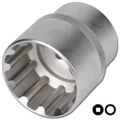 "Gear Lock" Steckschlüsseleinsätze - 1/2" - 19-teilig