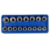Steckschlüssel-Einsätze 1/2" - 15-teilig - 10 Bis 24 Mm - 12-kant -Outlet ESSKA Store 02 383