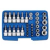 T-Profil Bit -und Steckschlüsselsatz 3/8" - 34-teilig