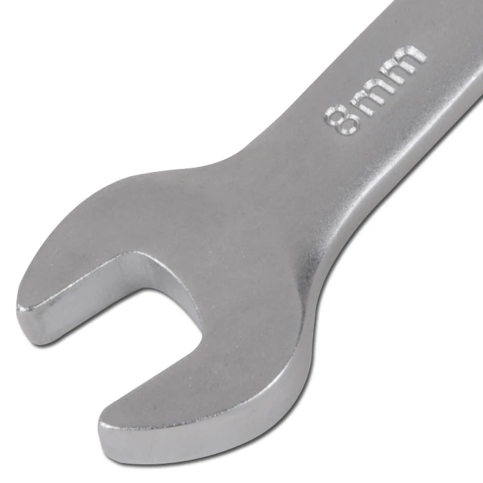 Ratschenring-Maulschlüssel - CV-Stahl - SW 8-19mm - 12-Kant - Abwinkelbar 3 Ratschenring-Maulschlüssel - CV-Stahl - SW 8-19mm - 12-Kant - Abwinkelbar