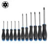 Torx T-Profil Schraubendrehersatz - 11-teilig - Mit Stirnlochbohrung