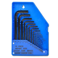 Innensechskant-Winkelschlüsselsatz 30-tlg - Zoll, Metrisch