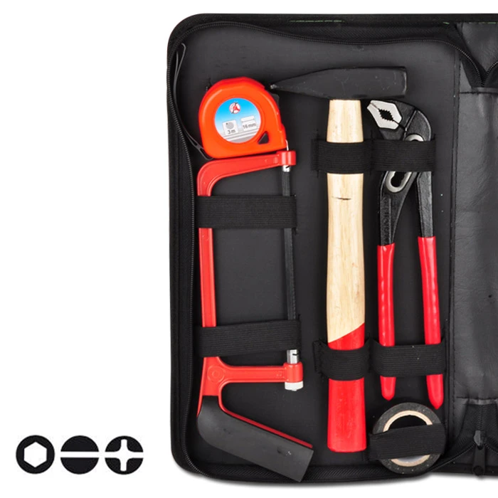 Werkzeugsortiment - 23-teilig - TÜV/GS - In Stoffmappe 4 Werkzeugsortiment - 23-teilig - TÜV/GS - In Stoffmappe – Bild 2