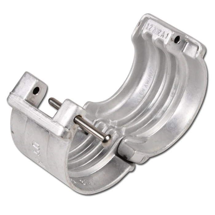 Sicherheits-Spannklemme Spannfix - 2-teilig - Aluminium - Spannbereich 36 Bis 118 Mm - Preis Per Stück 4 Sicherheits-Spannklemme Spannfix - 2-teilig - Aluminium - Spannbereich 36 Bis 118 Mm - Preis Per Stück – Bild 2