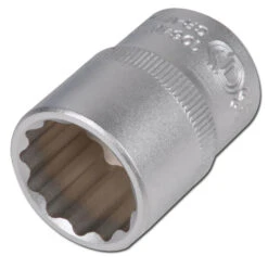 Steckschlüssel-Einsätze 1/2" - 15-teilig - 10 Bis 24 Mm - 12-kant -Outlet ESSKA Store 03 311