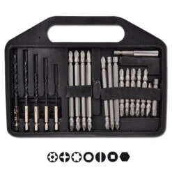 Bohrmaschinen-Bitsatz 42-teilig - 1/4" 6 Bohrmaschinen-Bitsatz 42-teilig - 1/4" -Outlet ESSKA Store 03 331