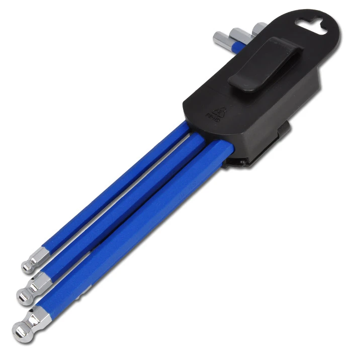 Innensechskant-Winkelschlüssel-Satz 9-teilig 4 Innensechskant-Winkelschlüssel-Satz 9-teilig – Bild 2