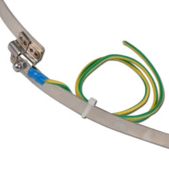 Brückenschelle - Mit Erdung - Edelstahl - Breite 12 Mm - Spannbereich-Ø 205 Bis 535 Mm - Preis Per Stück -Outlet ESSKA Store 03 9