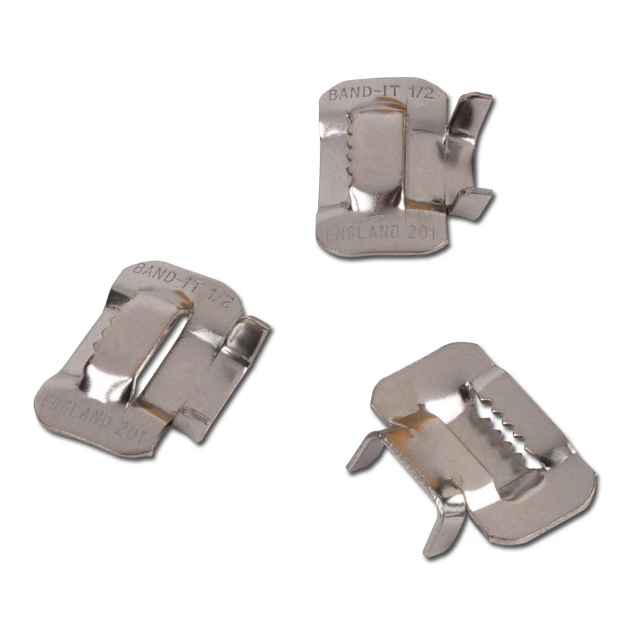 Band-It Schlaufe - Für Band Typ 201 - Edelstahl 1.4372 - Breite 6,4 Bis 19,1 Mm - VE 100 Stück - Preis Per VE 5 Band-It Schlaufe - Für Band Typ 201 - Edelstahl 1.4372 - Breite 6,4 Bis 19,1 Mm - VE 100 Stück - Preis Per VE – Bild 3