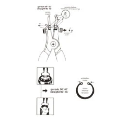 Profi-Sprengring-Zange - 165 Mm Lang - Für Innensicherung -Outlet ESSKA Store 04 136