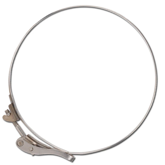 Schnellverschlussschelle CLAMP 213 - Edelstahl - Breite 9 Mm - Spannbereich-Ø 80 Bis 200 Mm - Preis Per Stück 5 Schnellverschlussschelle CLAMP 213 - Edelstahl - Breite 9 Mm - Spannbereich-Ø 80 Bis 200 Mm - Preis Per Stück – Bild 3