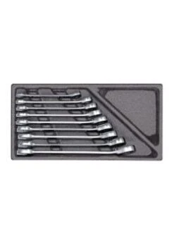 GEDORE Red Ringratschenmaulschlüssel-Satz Im 1/3 Schaumstoffmodul - 9-teilig