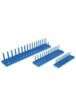 Halter Für Steckschlüssel-Einsätze - 3-teilig - Kunststoff