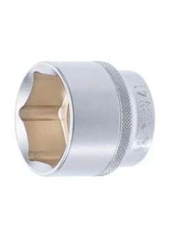 Steckschlüssel-Einsatz Sechskant - Chrom-Vanadium-Stahl - Antrieb Innenvierkant 12,5 Mm (1/2 ") - Schlüsselweite 41 Mm