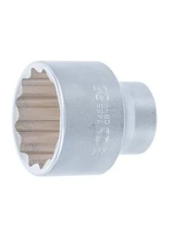 Steckschlüssel-Einsatz Zwölfkant - Chrom-Vanadium-Stahl - Antrieb Innenvierkant 20 Mm (3/4") - SW 55 Bis 60 Mm