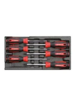 GEDORE Red Schraubendreher-Satz - TX - Im 1/3 Schaumstoffmodul - 6-teilig