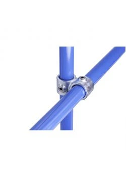 Kreuzverbinder "Normafix" - Ø 26,9 Und 42,2 Mm - Garantierte Last 1500 N/m - Verzinkter Temperguss 3 Kreuzverbinder "Normafix" - Ø 26,9 Und 42,2 Mm - Garantierte Last 1500 N/m - Verzinkter Temperguss