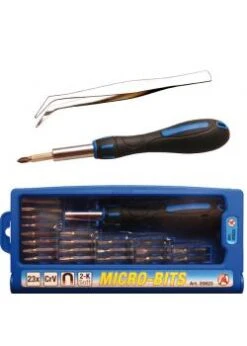 MICRO-Bit Satz - Mit 2-Komponenten Griff - 23-tlg.