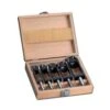 Scheibenschneider Satz SP,5-telig, In Holzkassette,Ø: 15-35mm