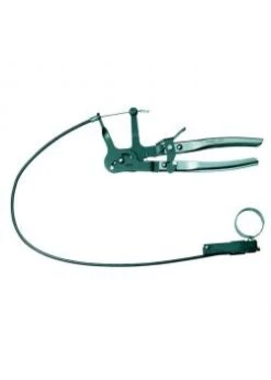 Schlauchklemmenzange - Mit Bowdenzug - Selbstverstellbar - Maul Abgewinkelt