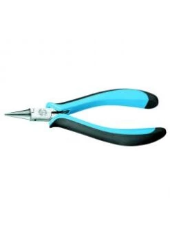 Elektronik-Rundzange - 135 Mm - Spitzer Kopf - Geeignet Für Kevlar® - ESD