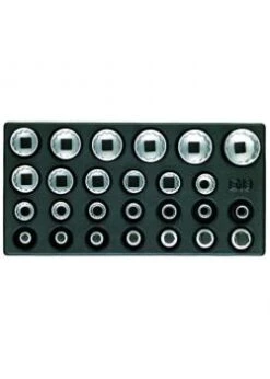 Steckschlüssel-Einsatz-Satz - Antrieb 1/2" - UD-Profil - In 1/3 ES-Modul