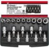 T-Profil Bit Einsatz- & E-Profil Steckschlüssel-Satz - 12,5 Mm (1/2") - 19-tlg. -Outlet ESSKA Store 582a041e56faf91bc8e5aa8b1917223a g