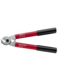 Kabelschere - Rot Lackiert - Länge 280 Mm