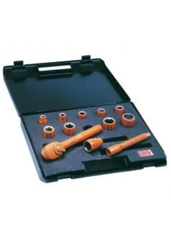 Sechskant-Steckschlüsseleinsätze 3/8" - Elektriker-Satz