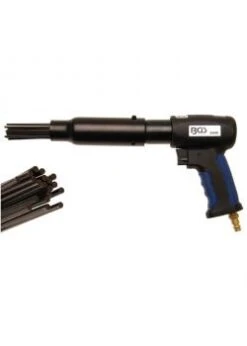 Nadelentroster - Druckluft - 1/4 " Anschluss - 4000 Hübe / Min - Länge 330 Mm