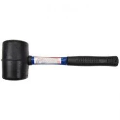 Gummi-Ausbeulhammer "BGS" - Mit Fiberglasstiel - Kopfgewicht 1200 G