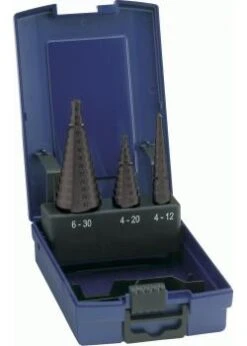 Stufenbohrer-Satz - Bohrbereich 4-30 Mm - TiAlN-beschichtet - Universal