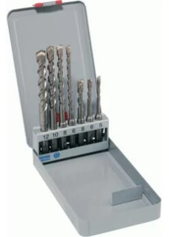 Hammerbohrer-Satz - Steinbohrer - SDS-Plus - 7-teilig
