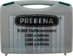 Heftklammern - Type A - 9000 Stk. - Handwerker-Koffer