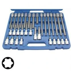 Bit-Einsatz-Sortiment 1/2" - Ribe - 32-teilig