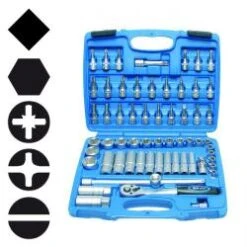 Steckschlüsselsatz 3/8" - ProTorque® - 61-teilig - Zöllig