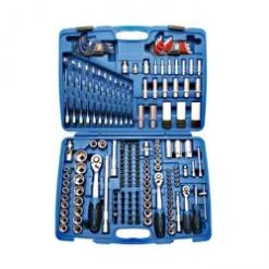 Steckschlüsselsatz, 176 Tlg. - Chrom-Vanadium-Stahl