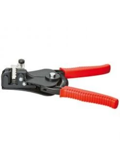 Abisolierzange - Mit Kunststoff-Griffhüllen - 180 Mm - Schwarz Lackiert