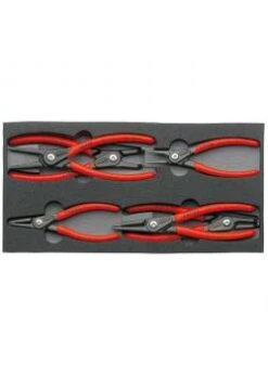 Zangen-Set "SRZ" - Sechs Präzisions-Sicherungsringzangen